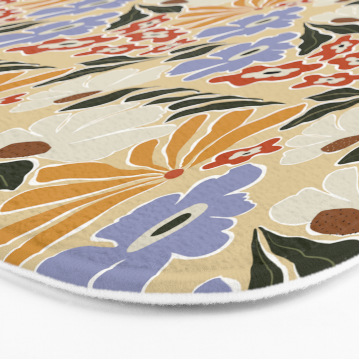 Mid-Century pattern I Bath Mat Gallery Image 3