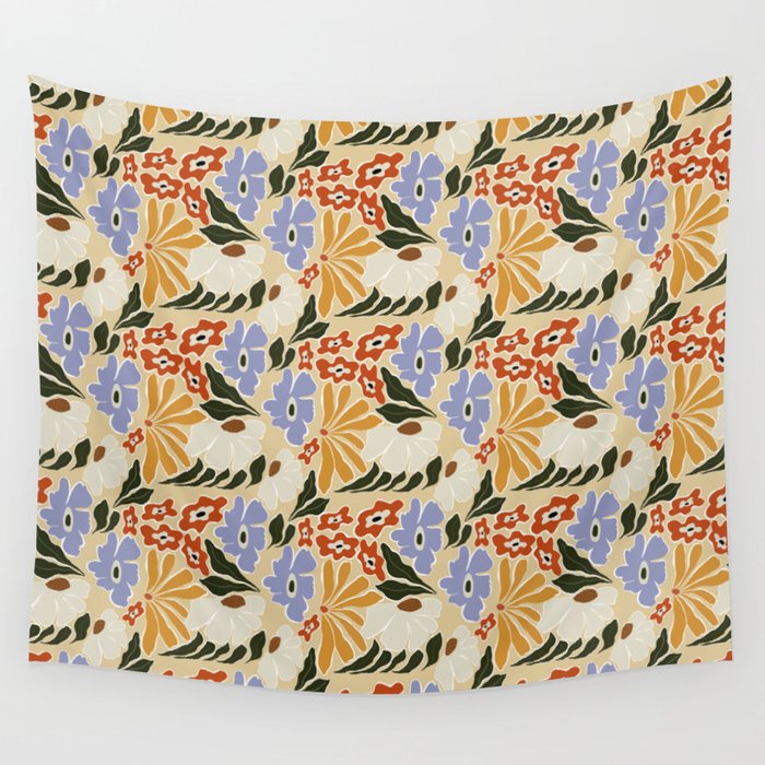 Mid-Century pattern I Wall Tapestry Gallery Image 4