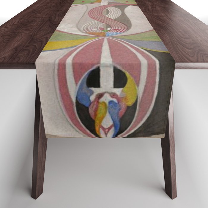 Hilma af Klint The Tree Of Knowledge No . 5 ,A ( 1915) Table Runner Gallery Image 1