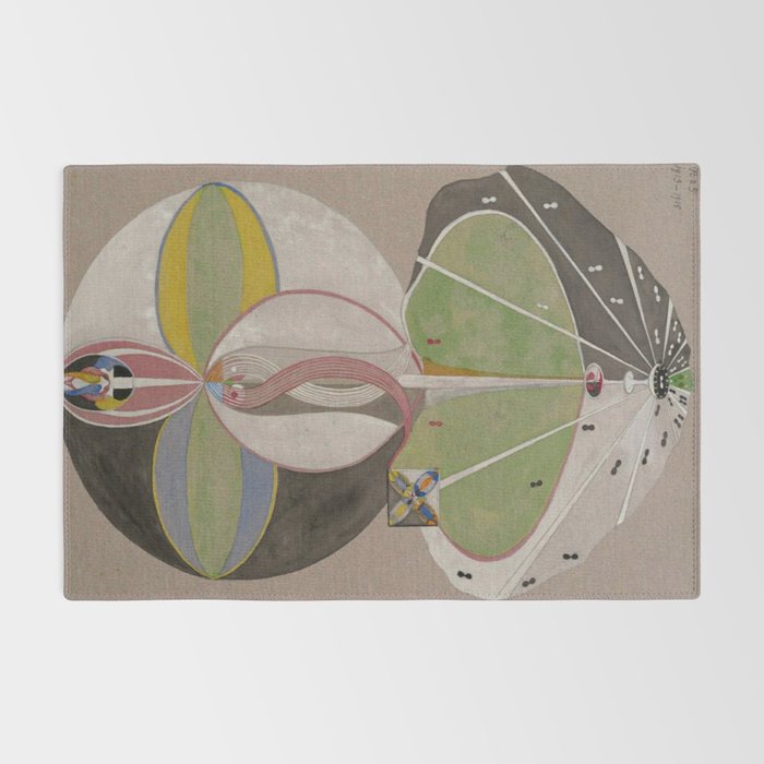 Hilma af Klint The Tree Of Knowledge No . 5 ,A ( 1915) Rug Gallery Image 2