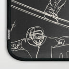 Minimal Skiers Line Art 1 Laptop Sleeve Gallery Image 3