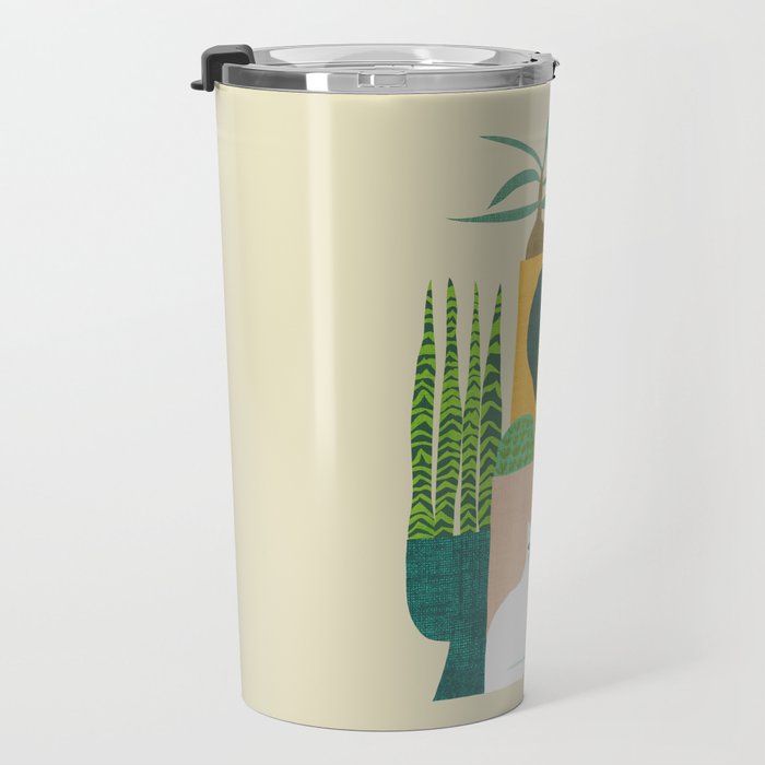 Still life with cat Travel Mug Gallery Image 3