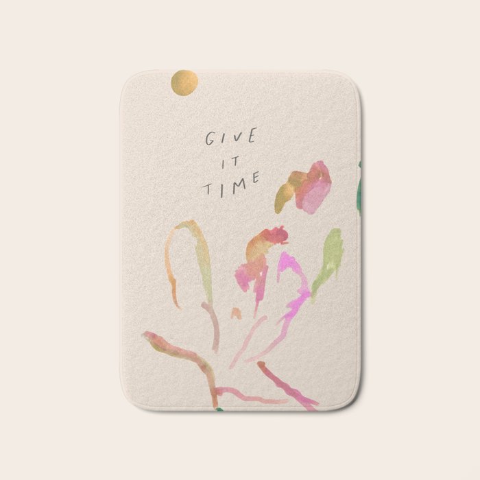 "Give It Time" Bath Mat Gallery Image 1