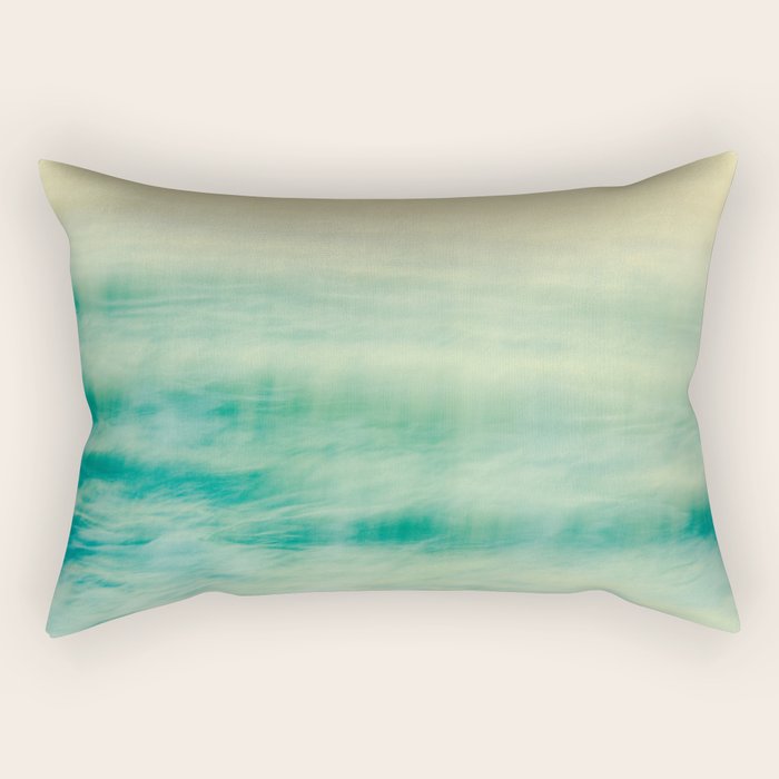 Bohemian Summer Sea Love Rectangular Pillow Gallery Image 1