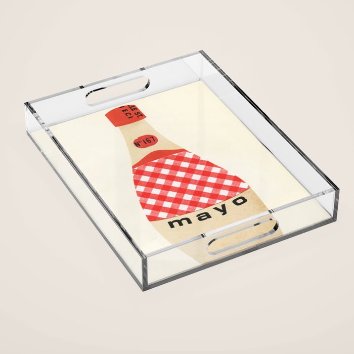 Mayonnaise Acrylic Tray Gallery Image 1
