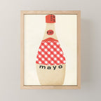 Mayonnaise Mini Art Print Gallery Image 1