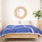 Minimal Abstract Art Three Faces 2 Duvet Cover Gallery Image 3