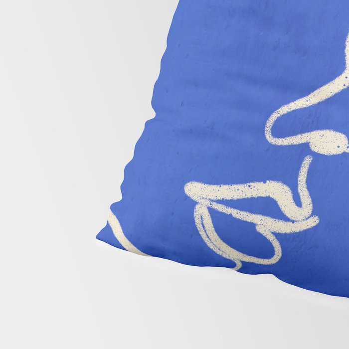 Minimal Abstract Art Three Faces 2 Pillow Sham Gallery Image 4