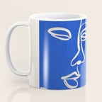 Minimal Abstract Art Three Faces 2 Coffee Mug Gallery Image 3