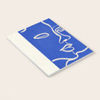 Minimal Abstract Art Three Faces 2 Notebook Gallery Image 3