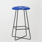 Minimal Abstract Art Three Faces 2 Stool Gallery Image 1
