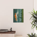 Heavenly fire over Augsburg  Augsburger Wunderzeichenbuch Himmelsfeuer uber Augsburg Poster Gallery Image 2