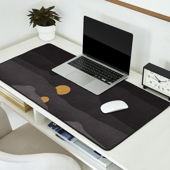 Rise of the golden moon Desk Mat Gallery Image 2