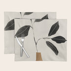 minimal plant 6 Placemat Gallery Image 1