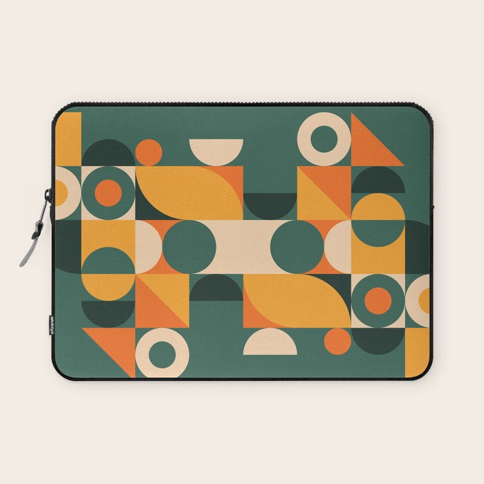Modern Geometric 86D Laptop Sleeve Gallery Image 1