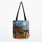 Scorpio Collage Tote Bag Gallery Image 2