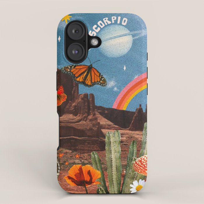 Scorpio Collage iPhone Case Gallery Image 1