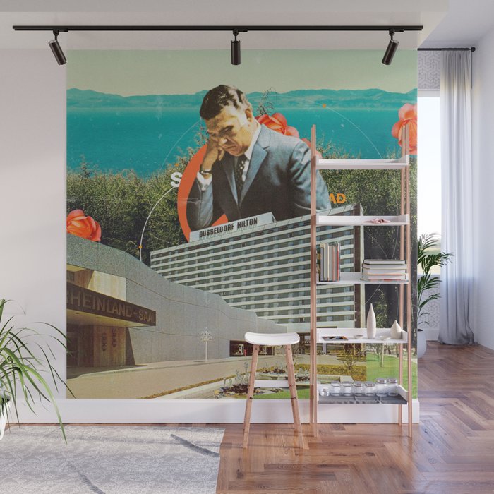 Sad Wall Mural Gallery Image 1