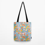 Mediterranean Fusion Citrus Tote Bag Gallery Image 2