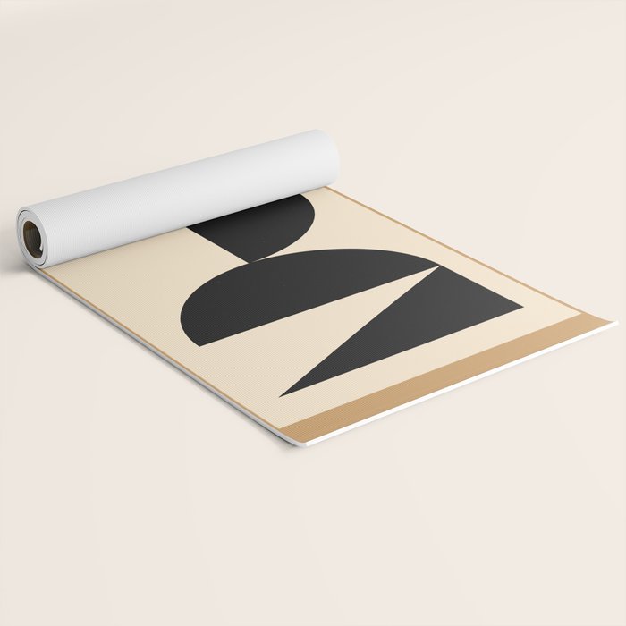 Modern geometric shapes 47 Yoga Mat Gallery Image 2