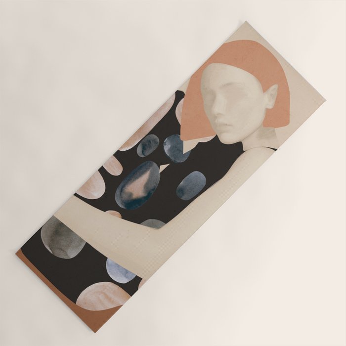 Abstract Art Female Figure 32 Yoga Mat Gallery Image 1