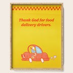 Wanna Get It Delivered? Serving Tray Gallery Image 1