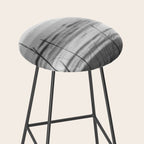 Black and White Ocean Dream Stool Gallery Image 2