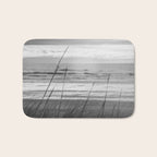 Black and White Ocean Dream Bath Mat Gallery Image 1