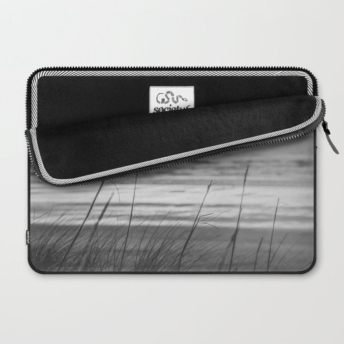 Black and White Ocean Dream Laptop Sleeve Gallery Image 2