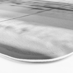 Black and White Ocean Dream Bath Mat Gallery Image 3