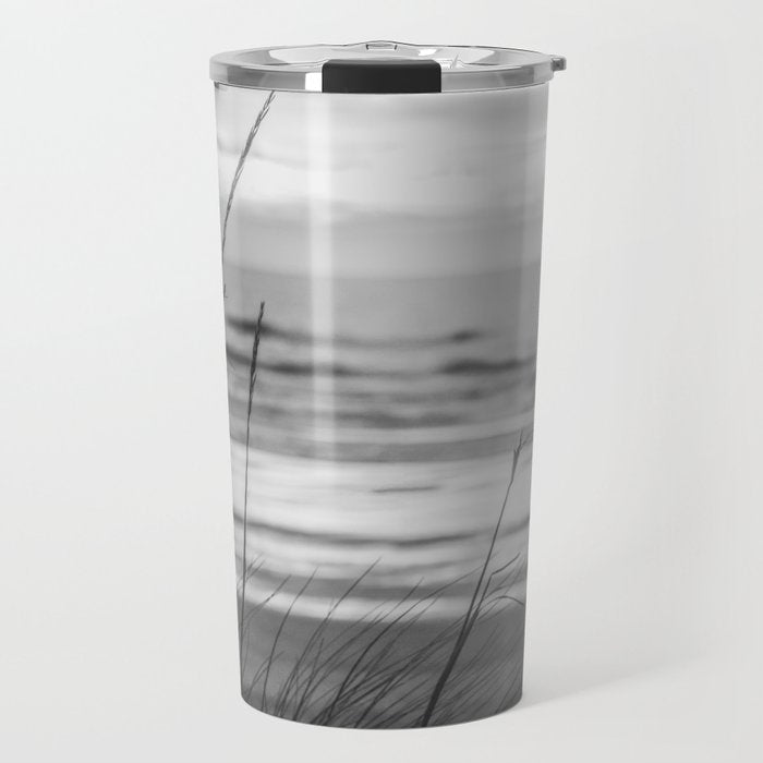 Black and White Ocean Dream Travel Mug Gallery Image 1