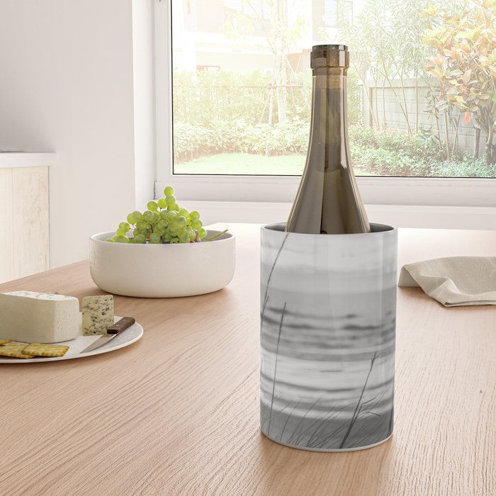 Black and White Ocean Dream Wine Chiller Gallery Image 4
