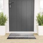 Black and White Ocean Dream Welcome Mat Gallery Image 3