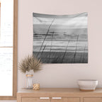 Black and White Ocean Dream Wall Tapestry Gallery Image 2