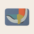 Blue Whale Bath Mat Gallery Image 1