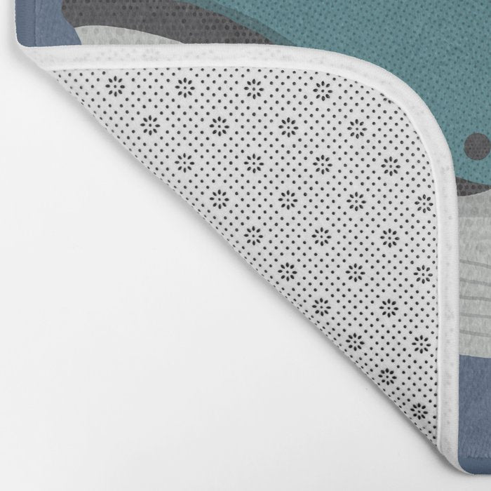 Blue Whale Bath Mat Gallery Image 2