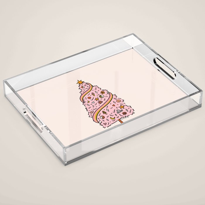Libra Tree Acrylic Tray Gallery Image 1