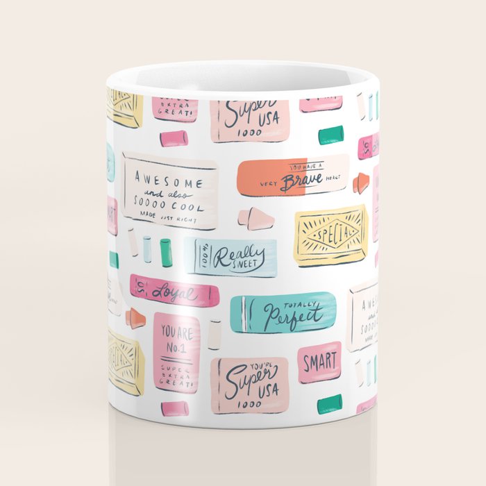 Positive Affirmation Erasers  Coffee Mug Gallery Image 4