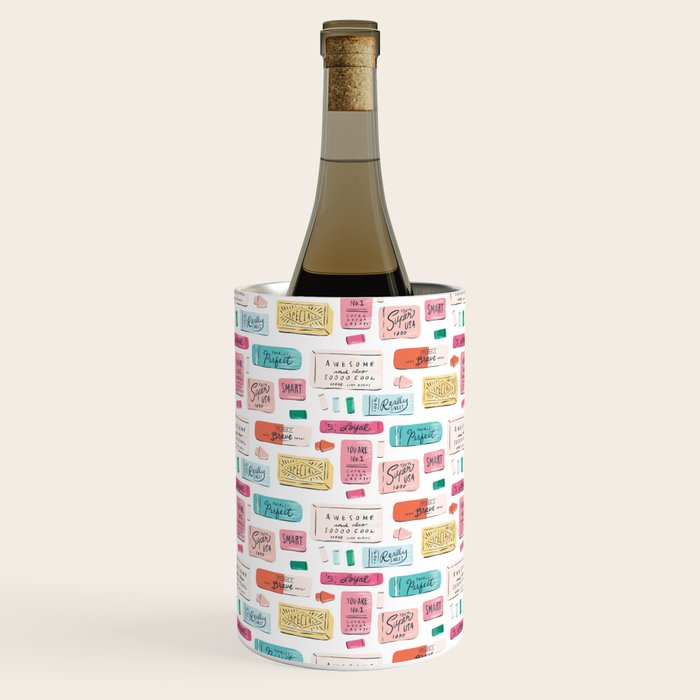 Positive Affirmation Erasers  Wine Chiller Gallery Image 2