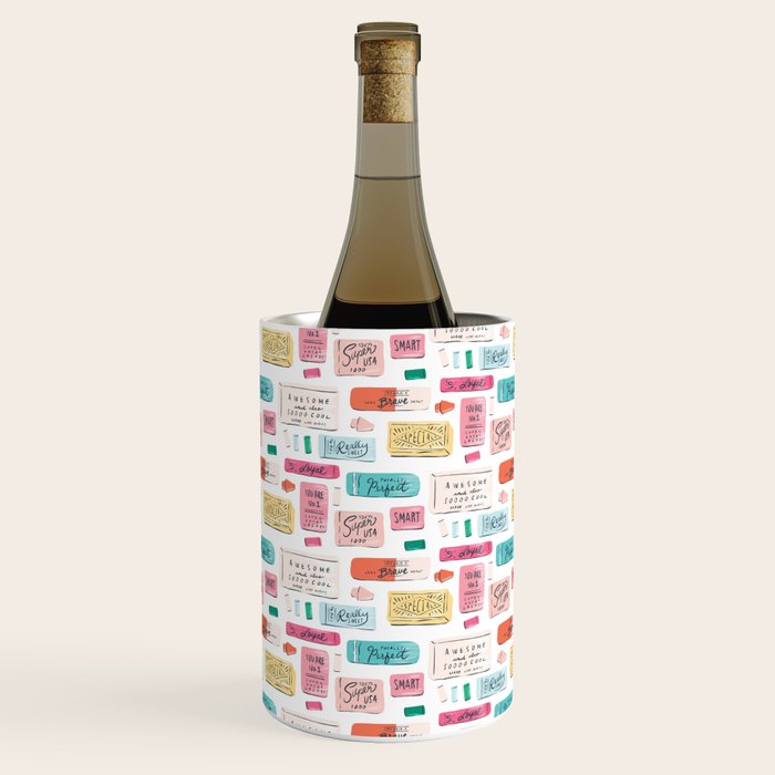 Positive Affirmation Erasers  Wine Chiller Gallery Image 3