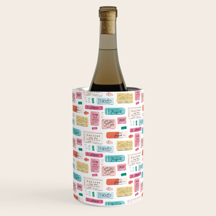 Positive Affirmation Erasers  Wine Chiller Gallery Image 1