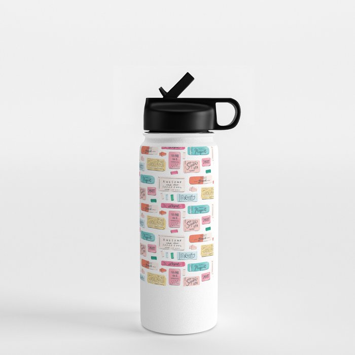 Positive Affirmation Erasers  Water Bottle Gallery Image 1