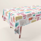 Positive Affirmation Erasers  Tablecloth Gallery Image 1