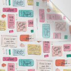 Positive Affirmation Erasers  Wall Tapestry Gallery Image 3