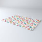 Positive Affirmation Erasers  Rug Gallery Image 3