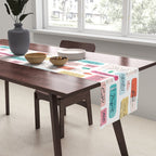 Positive Affirmation Erasers  Table Runner Gallery Image 2