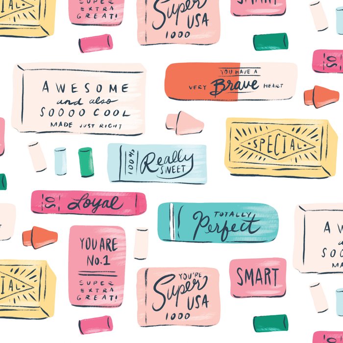 Positive Affirmation Erasers  Coffee Mug Gallery Image 2