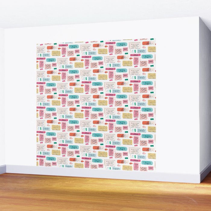Positive Affirmation Erasers  Wall Mural Gallery Image 2