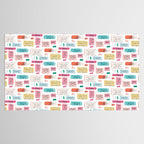 Positive Affirmation Erasers  Tablecloth Gallery Image 2