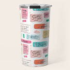 Positive Affirmation Erasers  Travel Mug Gallery Image 1